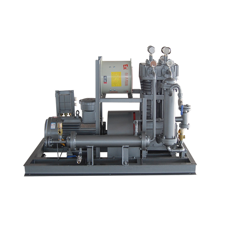 What is a skid-mounted compressor?
