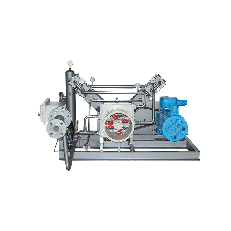 What is a water-cooled stationary compressor?